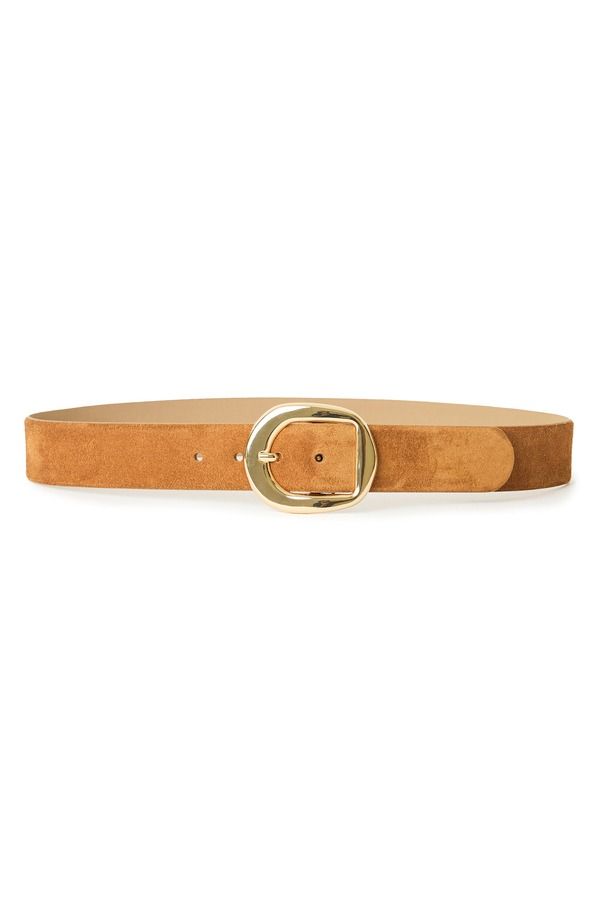 ビーロウザベルト レディース アクセサリー レザー BLow the Belt Greyson Leather Belt Sienna Gold ゴールド