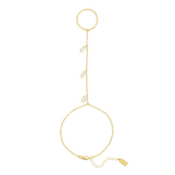 セットアンドストーンズ レディース アクセサリー ブレスレット・バングル・アンクレット Set Stones Aspen Hand Chain Gold ゴールド