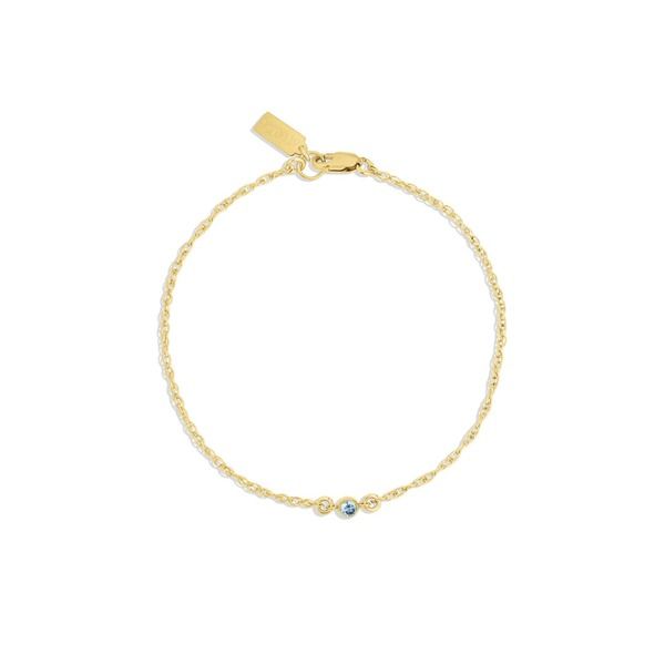 セットアンドストーンズ レディース アクセサリー ブレスレット・バングル・アンクレット Set Stonesomething Blue Bracelet Gold ゴールド