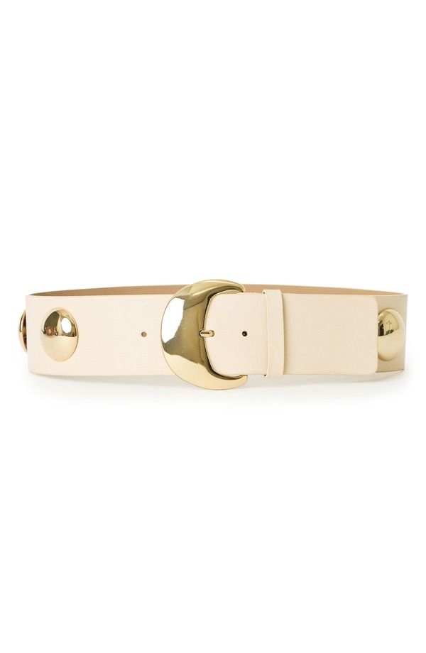 ビーロウザベルト レディース アクセサリー レザー BLow the Belt Bence Leather Belt Latte Gold ゴールド