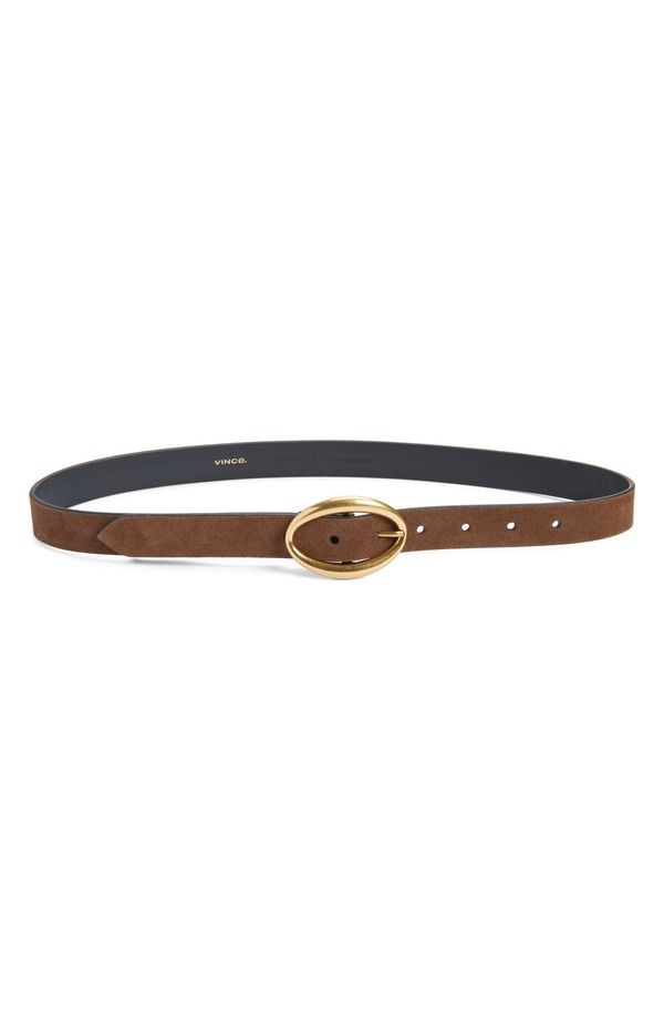 ヴィンス レディース アクセサリー ベルト スエード Vince Isla Suede Belt Date