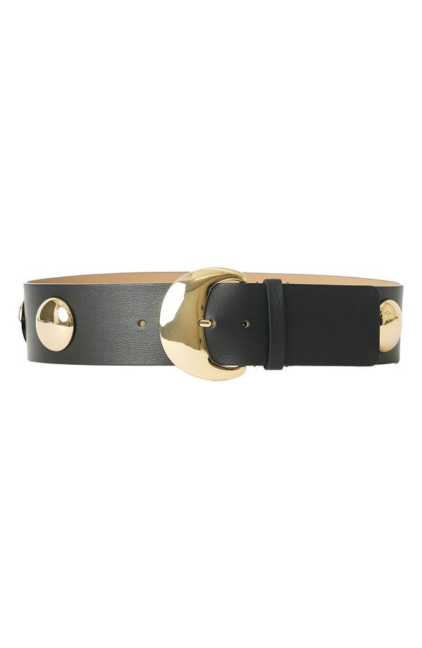 ビーロウザベルト レディース アクセサリー レザー BLow the Belt Bence Leather Belt Black Gold ブラック