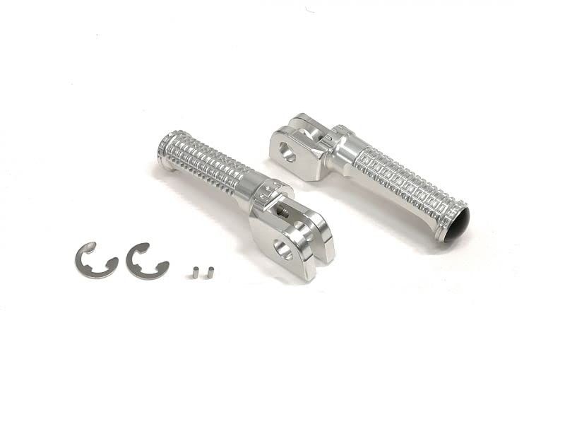 新品 ACTIVE(アクティブ) バイク ステップバー (ライダー側) シルバー 17700004S