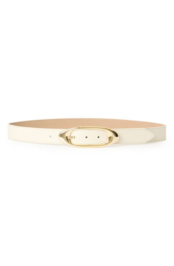 ビーロウザベルト レディース アクセサリー レザー BLow the Belt Candice Leather Belt Gesso Gold ゴールド の商品写真