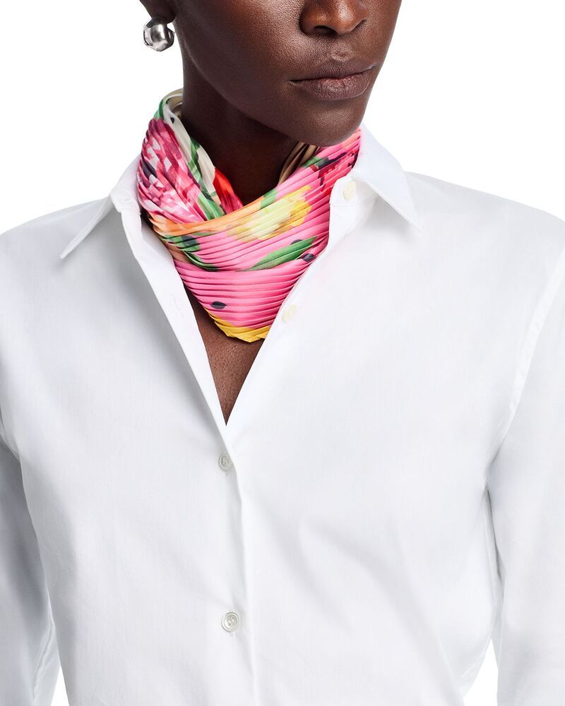 エコー レディース アクセサリー マフラー・ストール・スカーフ プリーツ Echo Classic Rose Pleated Scarf Multi マルチカラー