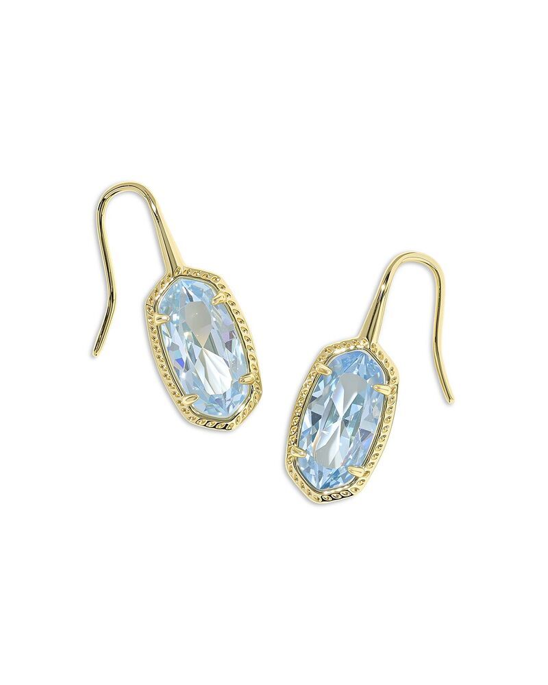ケンドラスコット レディース アクセサリー ピアス・イヤリング Kendra Scott Lee Cubic Zirconia Drop Earrings Gold Light Blue ブルー
