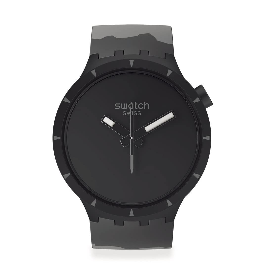 新品 [スウォッチ] 腕時計 BIG BOLD BIOCERAMIC BASALT BIG BOLD SB03B110