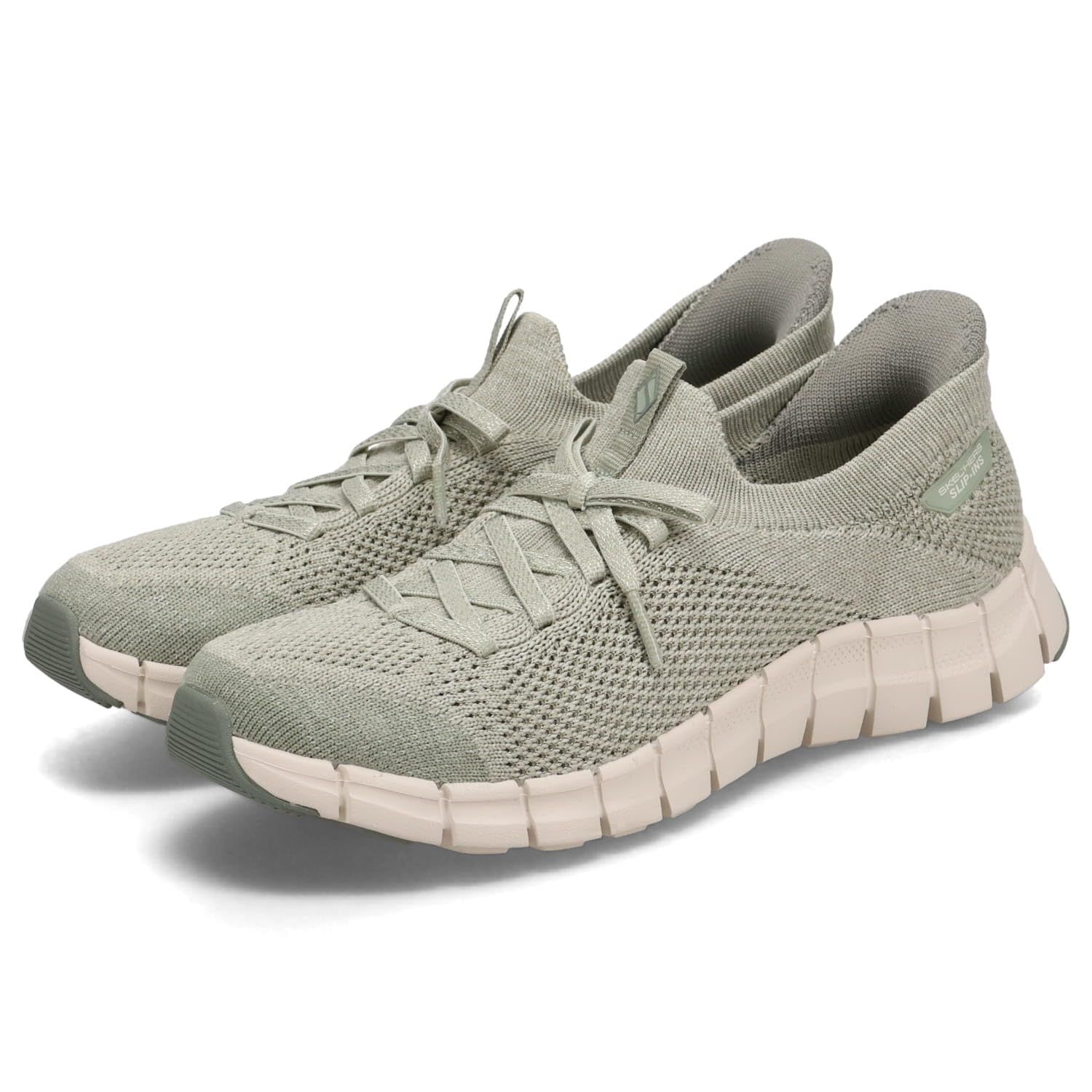 新品 【レディース】スケッチャーズ Skechers スニーカー スリップインズ フレックス ステップ ソフト ストロール 104700 Slip-ins FLEX STEP-SOFT STROLL 靴 セージ（SAGE）24.0cm