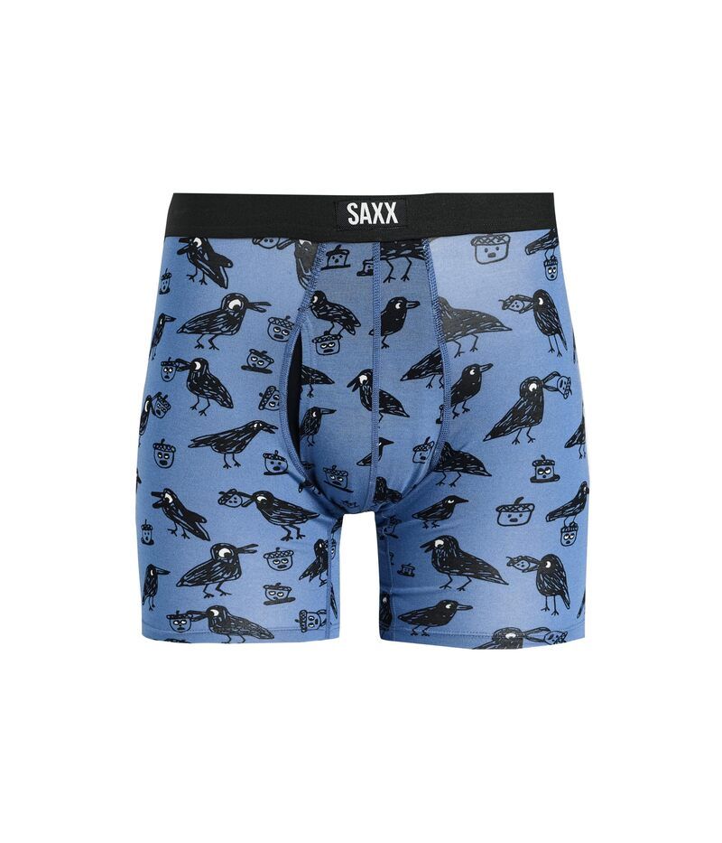 サックスアンダーウェアー メンズ ボクサーパンツ SAXX UNDERWEAR Vibe Xtra Soft Comfort Boxer Briefly Protecthe NutsBlue Horizon ブルー