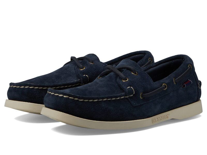 セバゴ メンズ シューズ Sebago Portland Rough Out Blue Navy ネイビー