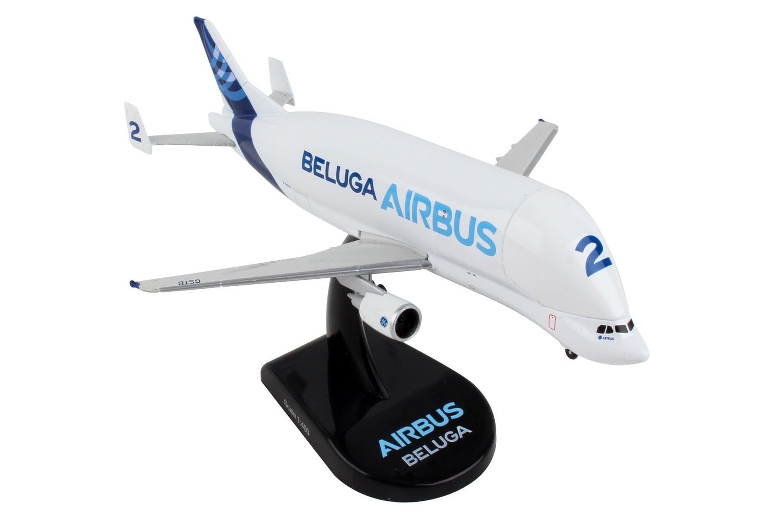 新品 POSTAGE STAMP A300-600ST エアバス ベルーガ 1/400スケール PS58221