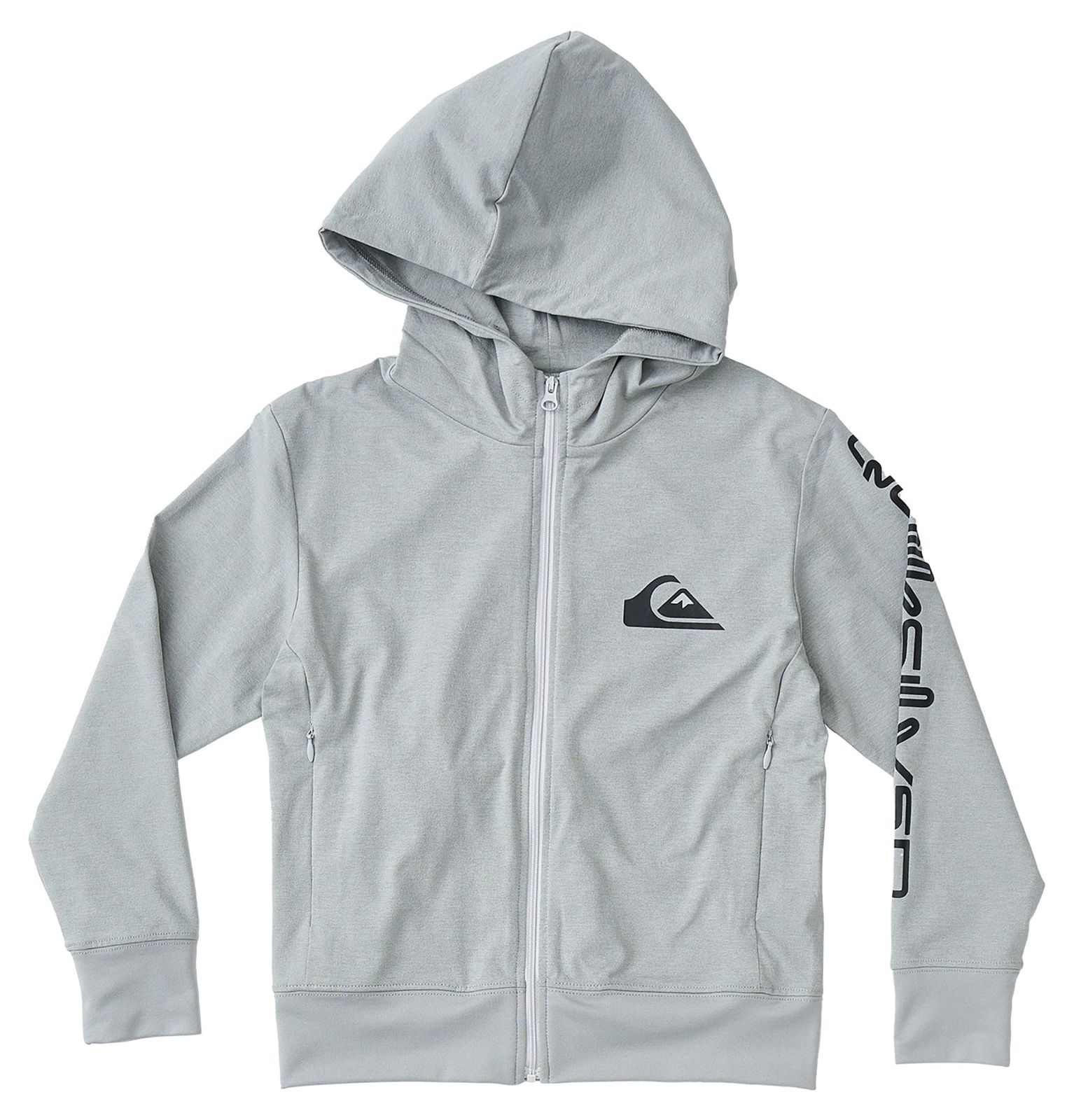 新品 [クイックシルバー] ラッシュガード OMNI MW ZIP HOODIE YOUTH ボーイズ HTR