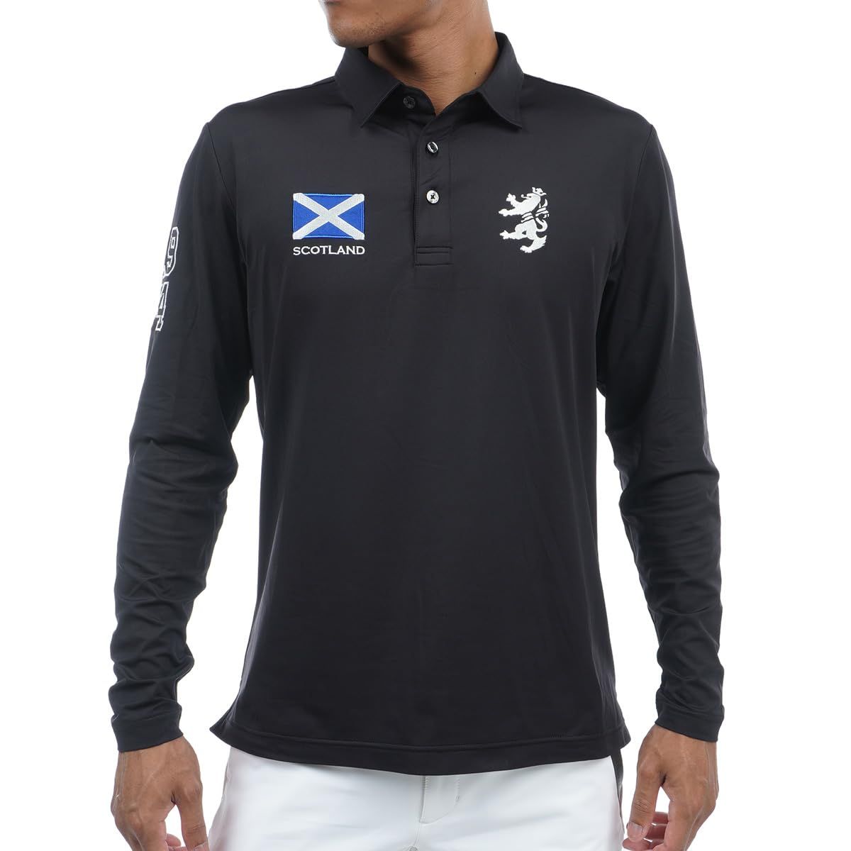 新品 ポロシャツ メンズ アドミラルゴルフ Admiral Golf 日本正規品 ゴルフウェア adma377 M(M) ブラック(10)