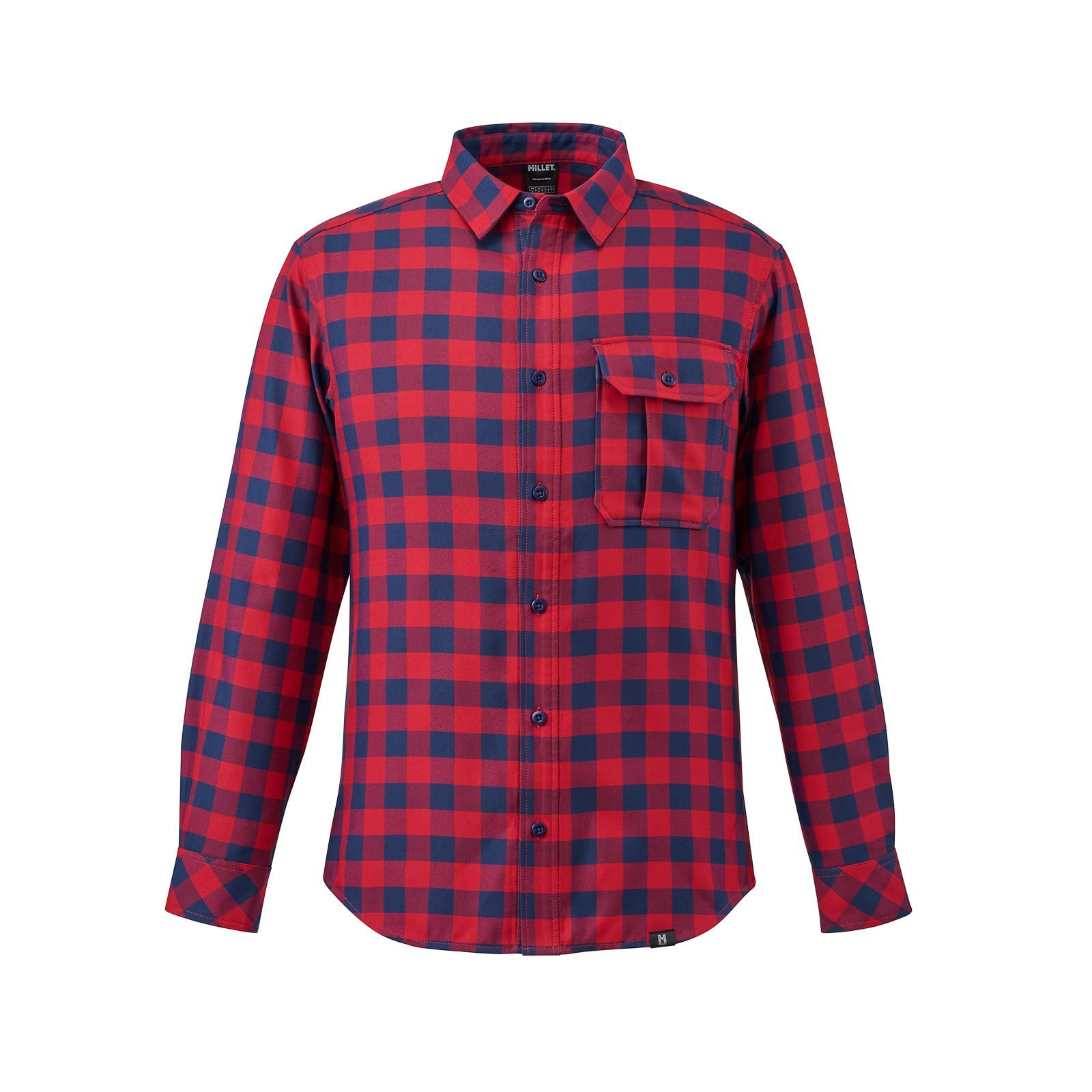 新品 [ミレー] THERMO CHECK SHIRT LS M
