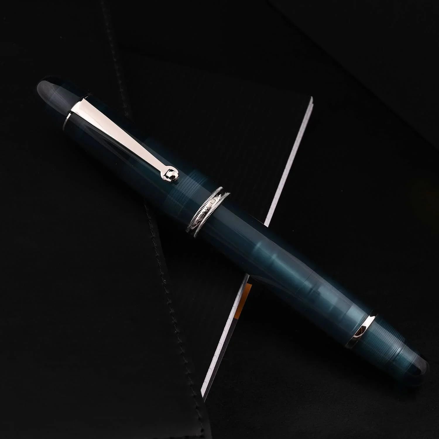 新品 penlux 台湾 万年筆 great natural px 10 150 deep sea ds