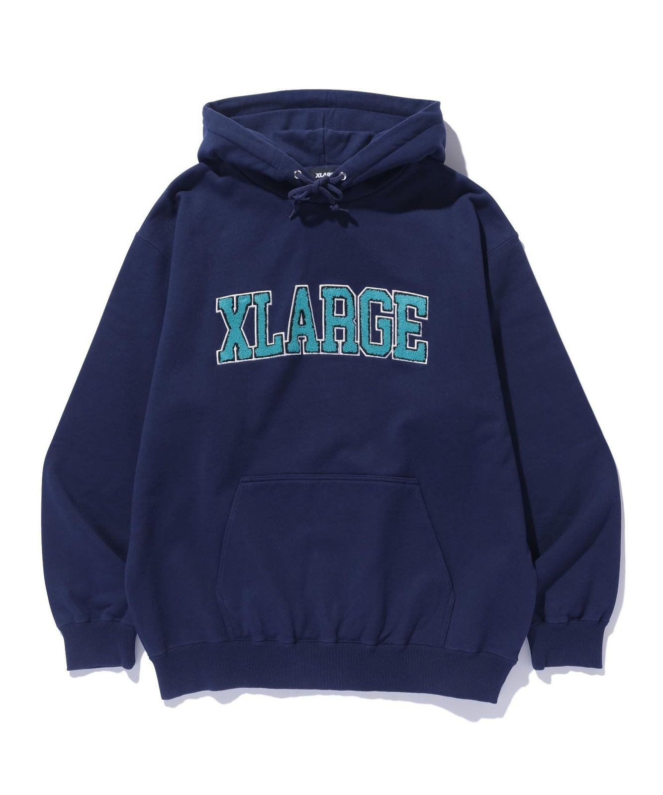 新品 アーチロゴフーデッドスウェットシャツ ARCH LOGO HOODED SWEATSHIRT 101243012011 NAVY L