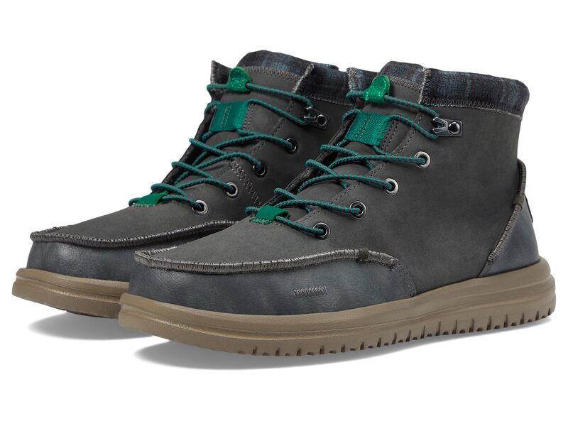 ヘイデュード メンズ シューズ ブーツ・レインブーツ Hey Dude Bradley Charcoal チャコール