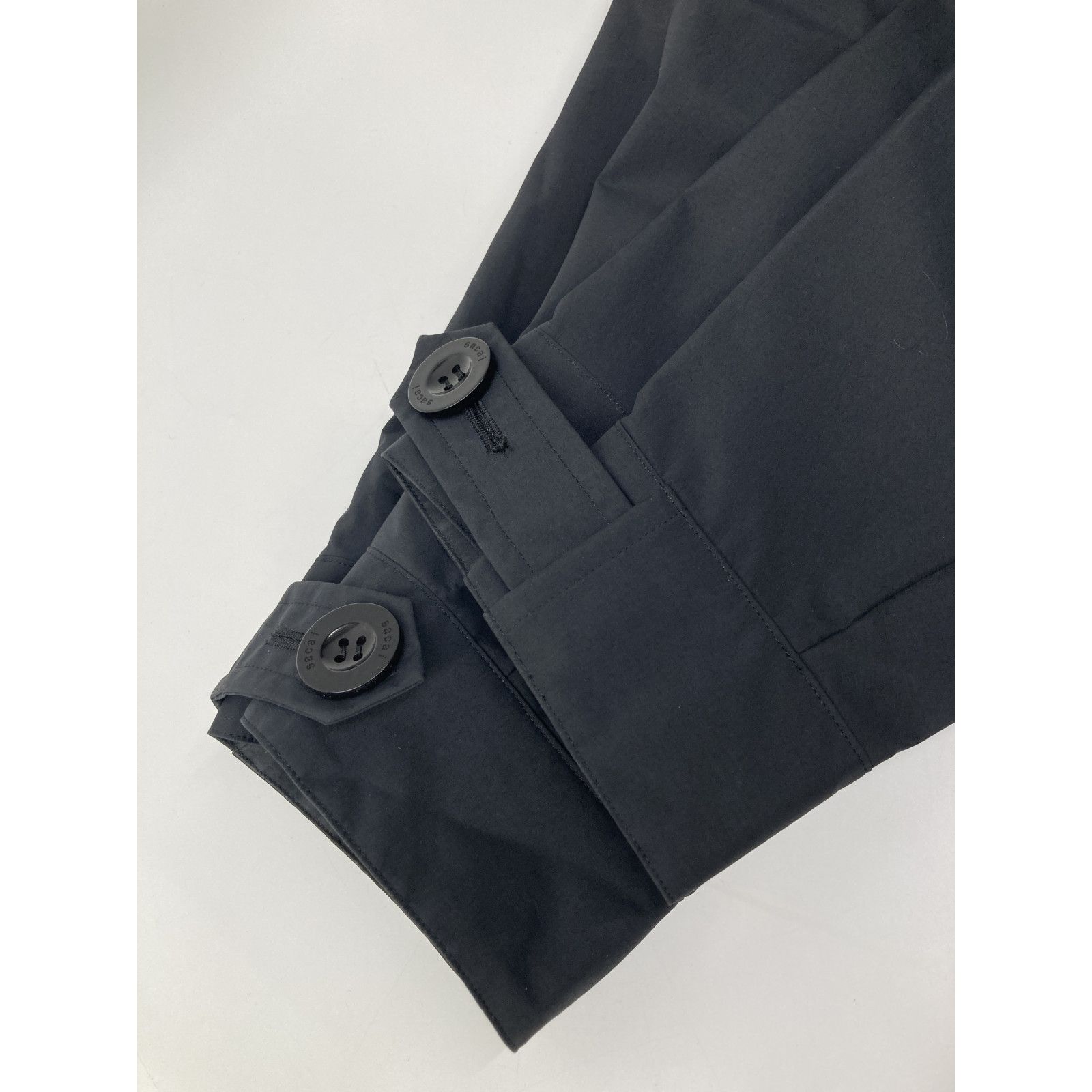 sacai サカイ 23AW 23-03052M ネイビー ナイロンボンディングコート 2 