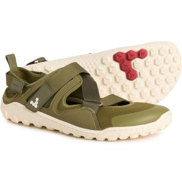 ヴィヴォ ベアフット メンズ シューズ サンダル VivoBarefootracker Sandals For Men Olive オリーブ