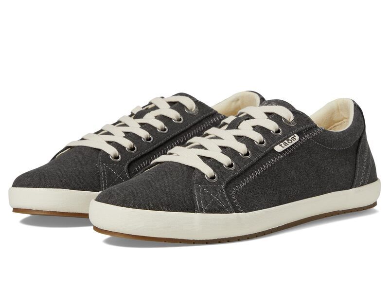 タオスフットウェア レディース シューズ ブーツ・レインブーツ Taos Footwear Star Charcoal Washed Canvas チャコール