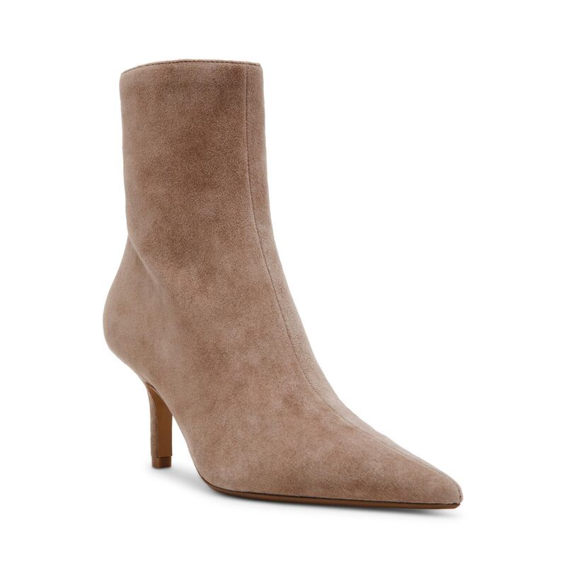 スティーブ マデン レディース シューズ ブーツ・レインブーツ Steve Madden Alston Taupe Suede トープ