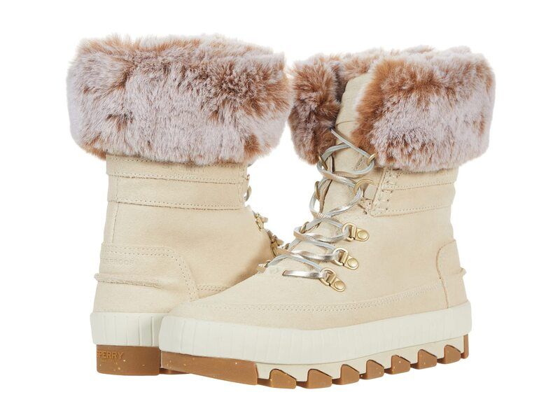 スペリー レディース シューズ ブーツ・レインブーツ レース Sperry Torrent Winter LaceUp Ivory アイボリー