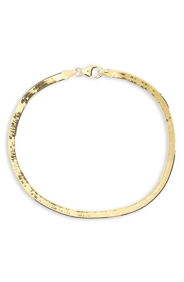 ボニー レヴィ レディース アクセサリー ブレスレット・バングル・アンクレット Bony Levy 14K Gold Herringbone Bracelet 14K Yellow Gold イエロー