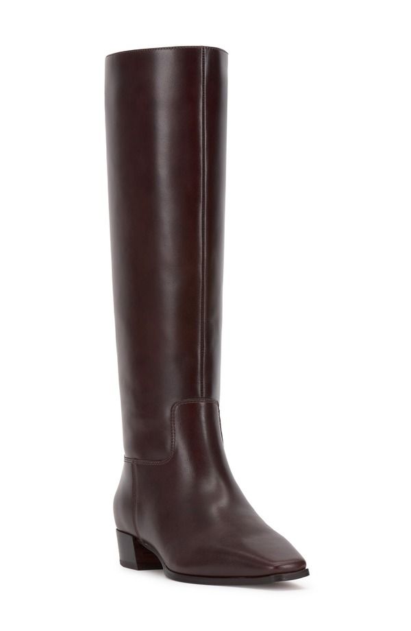 ヴィンスカムート レディース シューズ ブーツ・レインブーツ Vince Camuto Pavla Knee High Boot Rich Mahogany