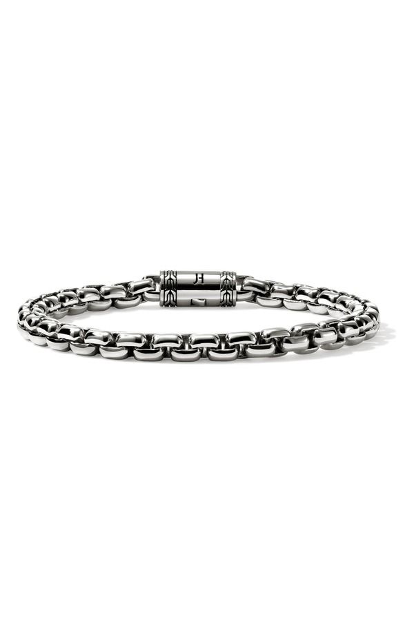 ジョン・ハーディー レディース アクセサリー ブレスレット・バングル・アンクレット John Hardy Box Chain Bracelet 6mm Sterling Silver シルバー
