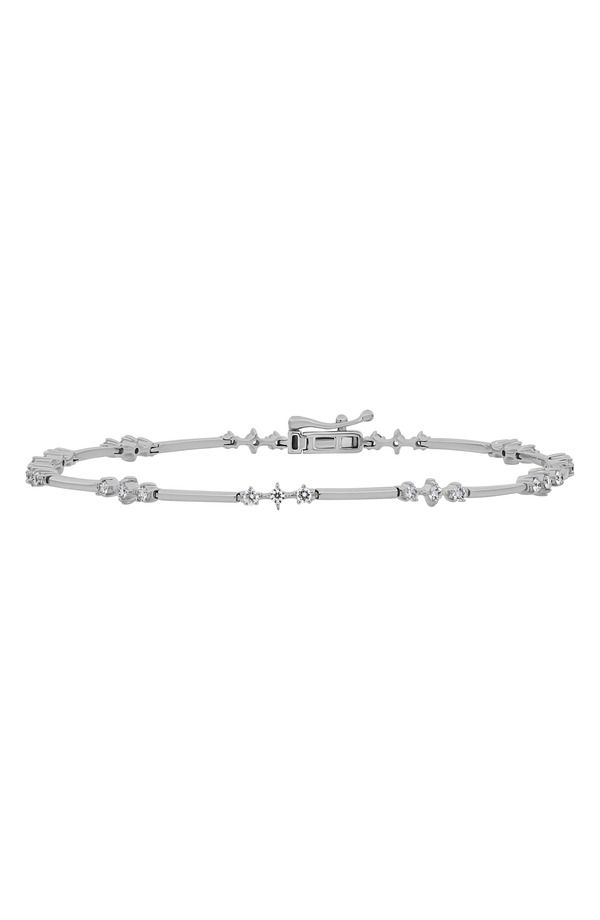 ボニー レヴィ レディース アクセサリー ブレスレット・バングル・アンクレット Bony Levy Aviva Diamond Tennis Bracelet 18K White Gold ホワイト
