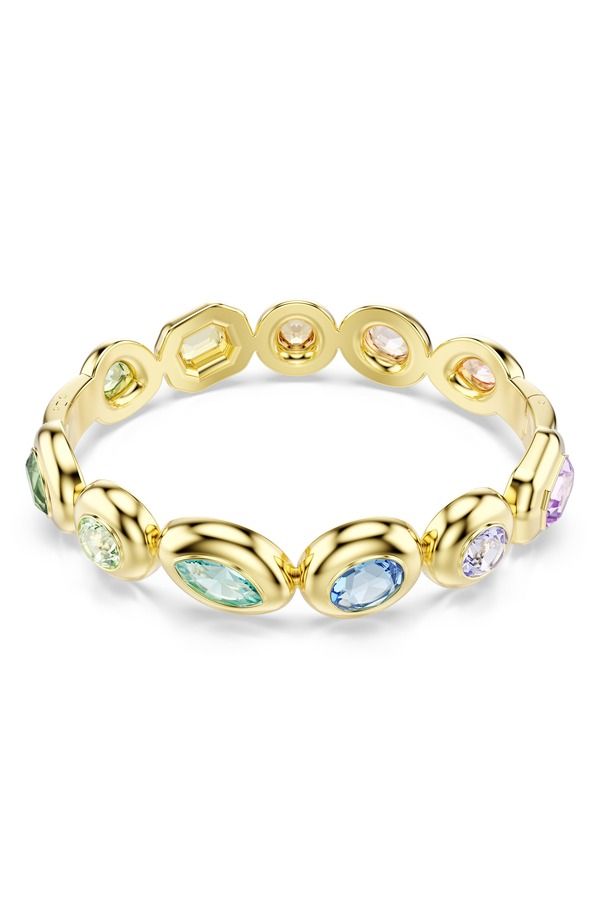 スワロフスキー レディース アクセサリー ブレスレット・バングル・アンクレット Swarovski Gema Crystal Bangle Bracelet Gold Multi ゴールド 44,280円