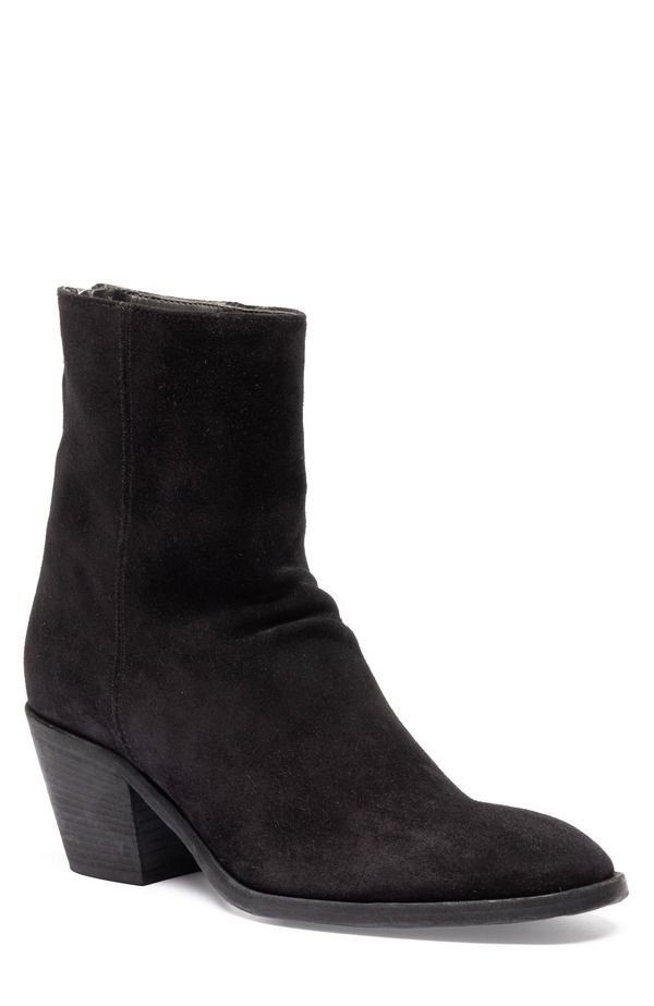 オフィチーネクリエイティブ レディース シューズ ブーツ・レインブーツ スエード Officine Creative Sydne 010 Suede Pointed Toe Bootie Black ブラック