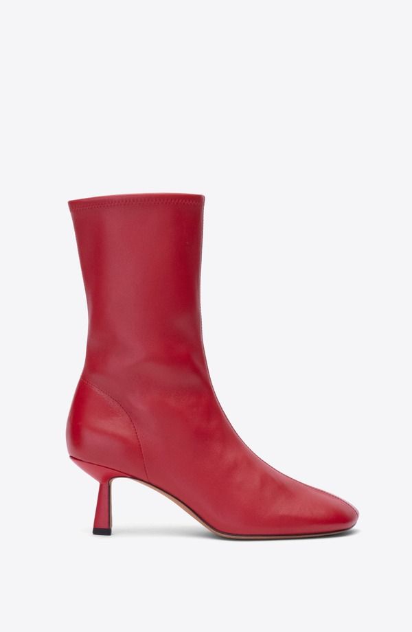 スリーワンフィリップリム レディース シューズ ブーツ・レインブーツ 31 Phillip Lim ID Stretch Glove Boot Lipstick Red レッド