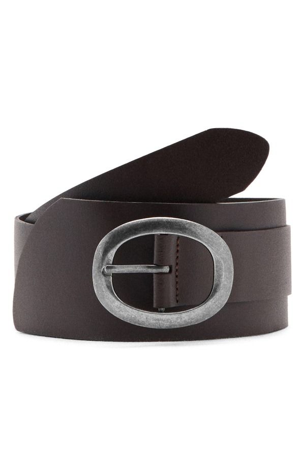 マンゴ レディース アクセサリー ベルト レザー MANGObi Leather Belt Chocolate チョコレート