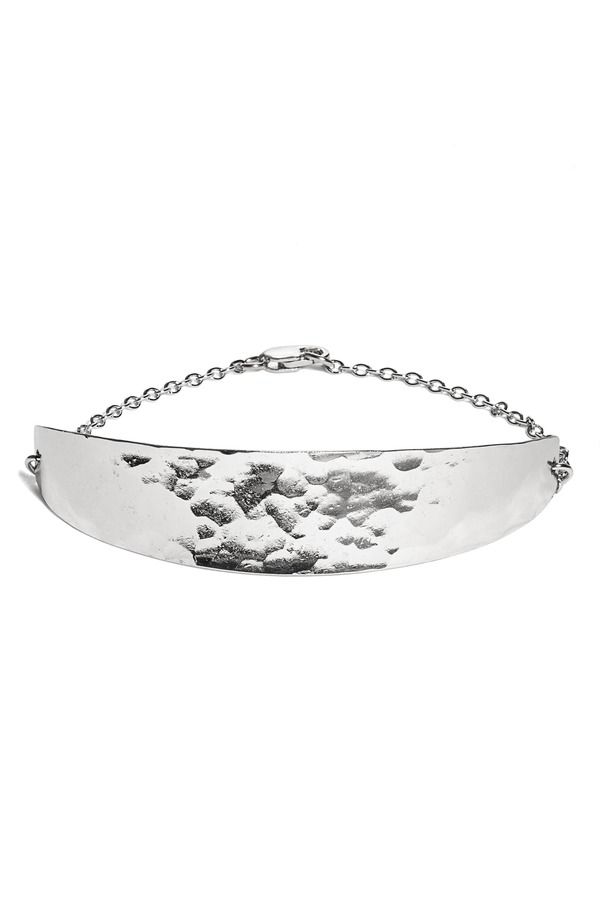 ナシェル レディース アクセサリー ブレスレット・バングル・アンクレット Nashelle Hammered Bracelet Sterling Silver シルバー