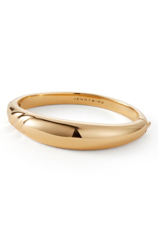 ジェニーバード レディース アクセサリー ブレスレット・バングル・アンクレット JENNY BIRD Nelle Bangle Bracelet High Polish Gold ゴールド