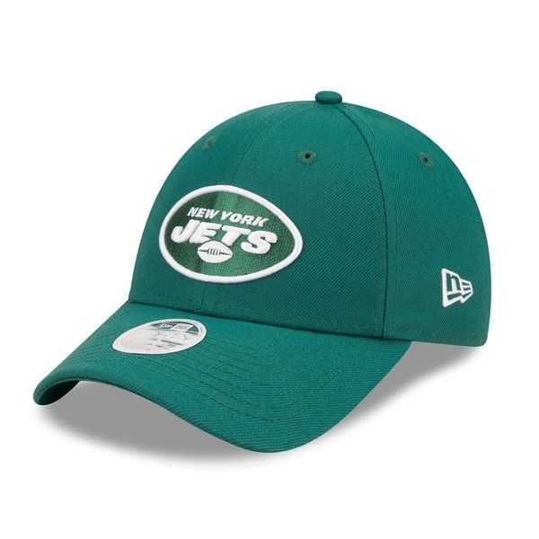 ニューエラ レディース アクセサリー 帽子 Womens New Era Greenew York Jetsimple 9FORTY Adjustable Hat Green グリーン