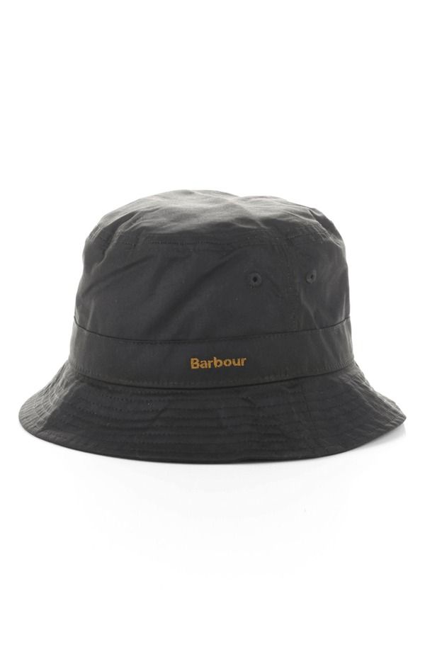 バブアー レディース アクセサリー 帽子 コットン Barbour Belsay Waxed Cotton Bucket Hat Fern