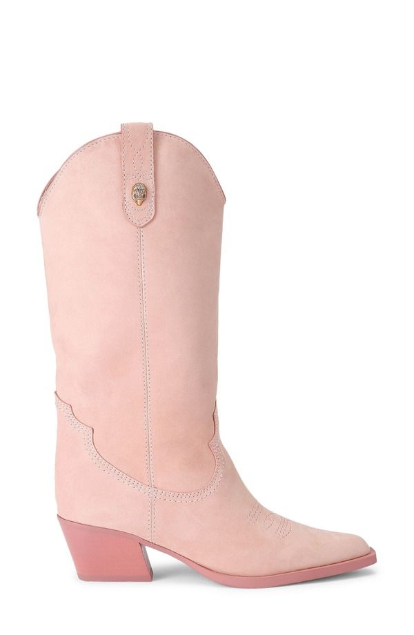 カートジェイガーロンドン レディース シューズ ブーツ・レインブーツ Kurt Geiger London Kiss Western Boot Light Pastel Pink ピンク