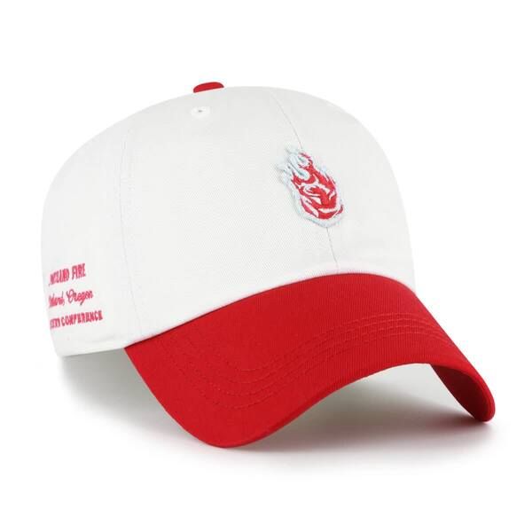 フォーティーセブン レディース アクセサリー 帽子 Unisex 47 WhiteRed Portland Fire Contemporary TwoTone Clean Up Adjustable Hat White ホワイト