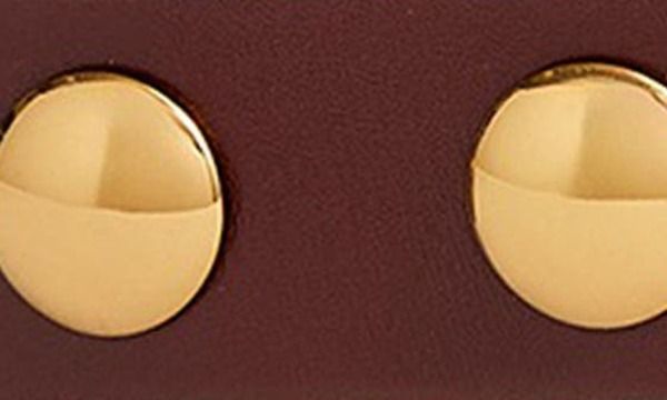 メイドウェル レディース アクセサリー ベルト レザー Madewell Studded Western Leather Belt Soft Mahogany