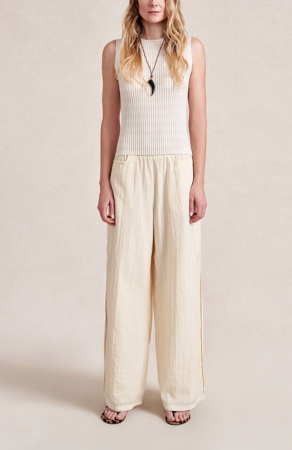 ラ リーニュ レディース ボトムス レギンス La Ligne Melodie Trouser Ivory アイボリー