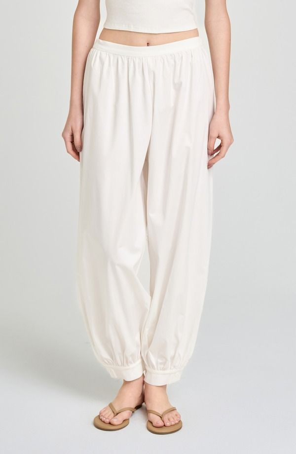 ワイフ レディース ボトムス レギンス パンツ WAYF Remy Balloon Pants Ivory アイボリー