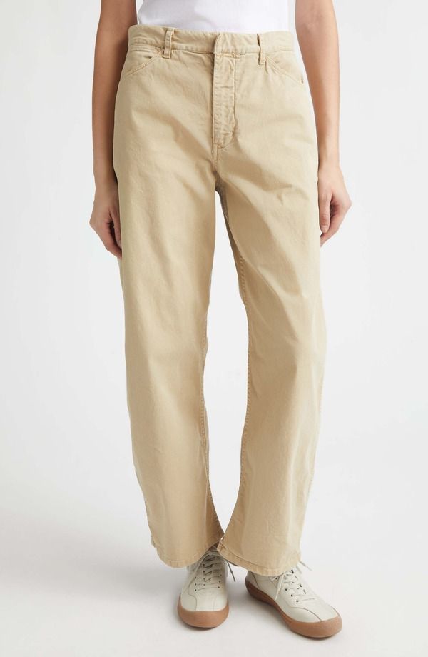 ニリロータン レディース ボトムス レギンス パンツ Nili Lotan Tribeca Barreleg Pants Vintage Washed Solstice