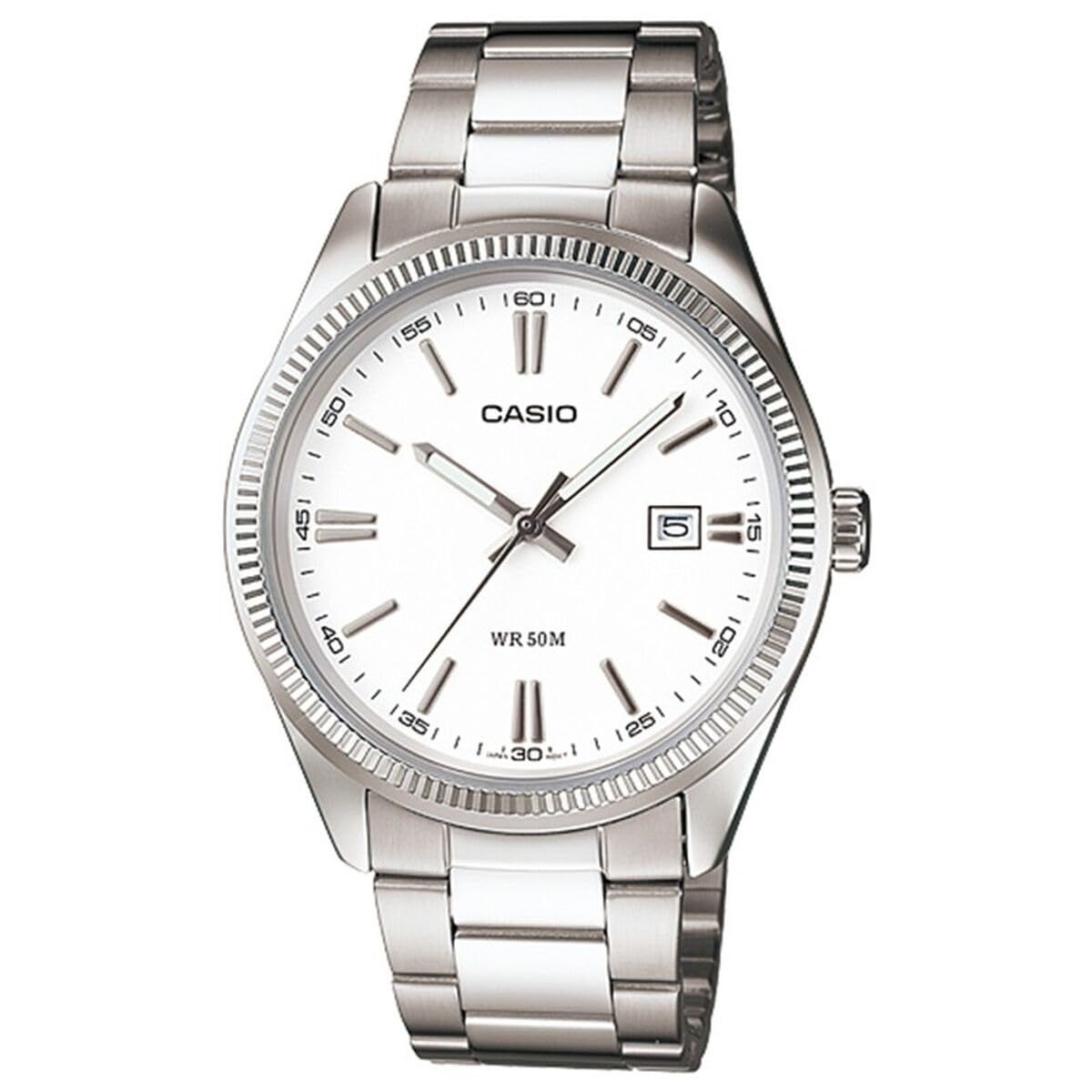 新品 Casio Classic Silver Watch MTP1302D-7A1 [カシオクラシックシルバー腕時計MTP1302D-7A1]