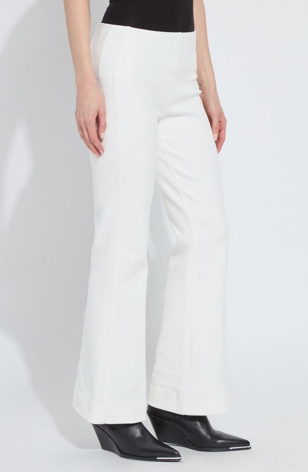 リジー レディース ボトムス レギンス ハイウエスト フレア パンツ Lysse Alma High Waist Flare Leg Pantsnowhite ホワイト リジー レディース ボトムス レギンス ハイウエスト フレア パンツ Lysse Alma High Waist Flare Leg Pantsnowhite ホワイト