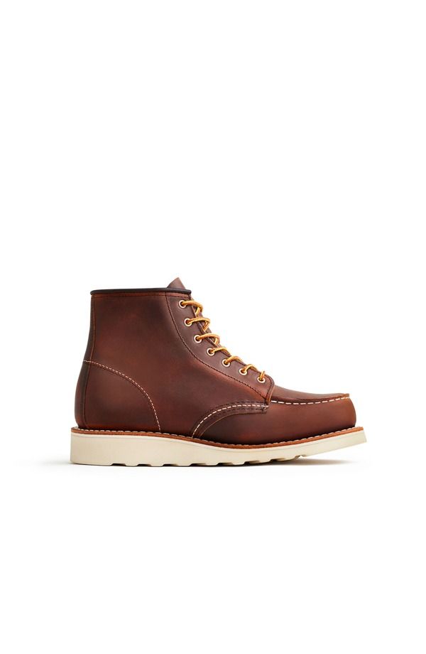 レッドウイング レディース シューズ ブーツ・レインブーツ レザー Red Wing Heritage Classic Moc Rough Tough Leather Boot Copperough Tough