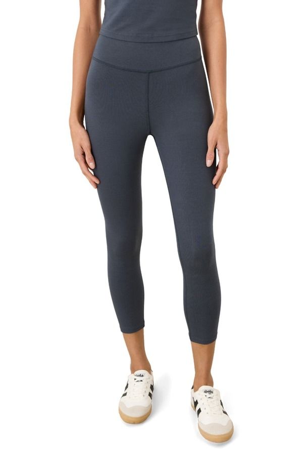 パクト レディース ボトムス レギンス コットン クロップド Pact On The GoTo Cropped Legging Made With Organicotton Steel Blue ブルー の商品写真
