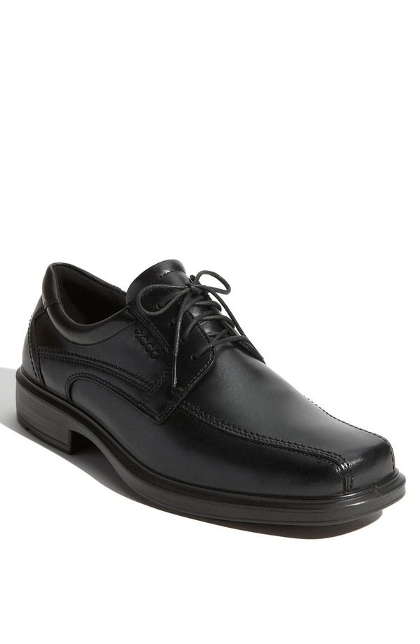 エコー メンズ シューズ オックスフォード ECCO Helsinki Square Bike Toe Oxford Black ブラック