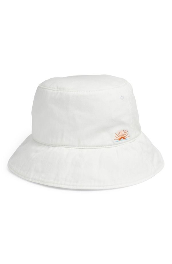ファレティ レディース アクセサリー 帽子 コットン Faherty Cotton Twill Bucket Hat Egret